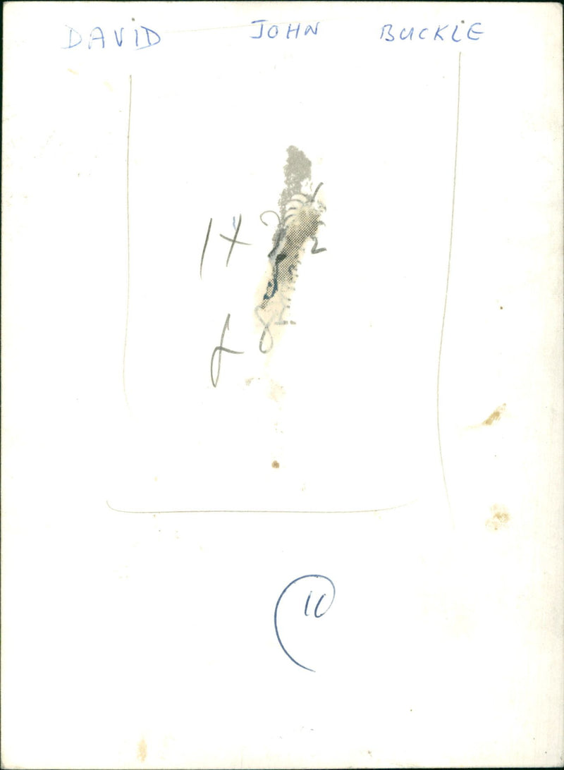 David Buckle - Vintage Photograph