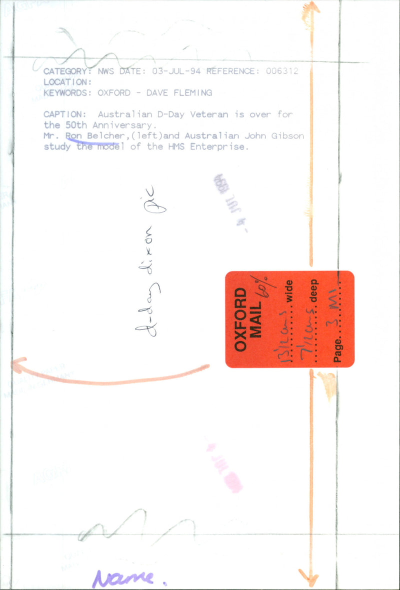 Ron Belcher - Vintage Photograph