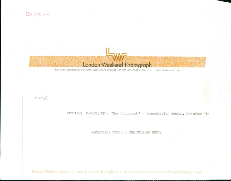 Christopher Beeny - Vintage Photograph