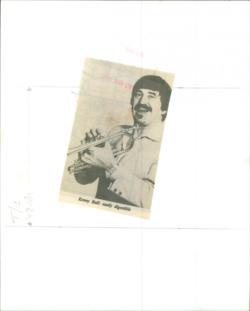 Kenny Ball - Vintage Photograph