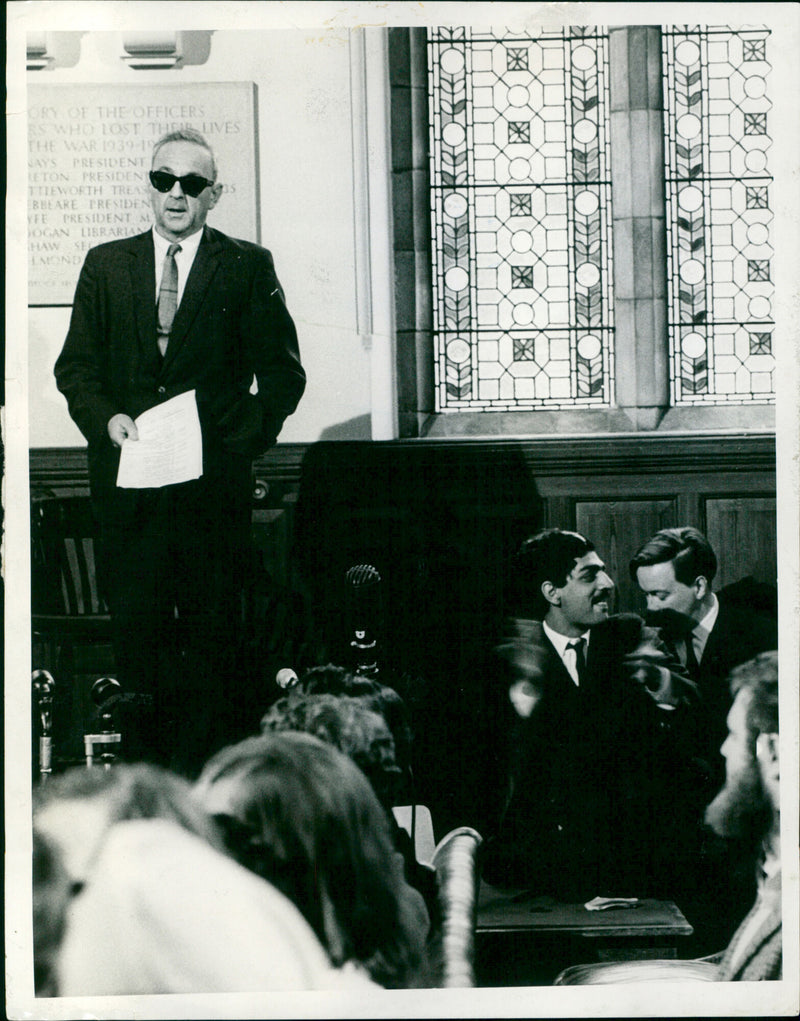 Prof. Max Beloff - Vintage Photograph