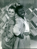 Floella Benjamin and Suzanne Dando - Vintage Photograph
