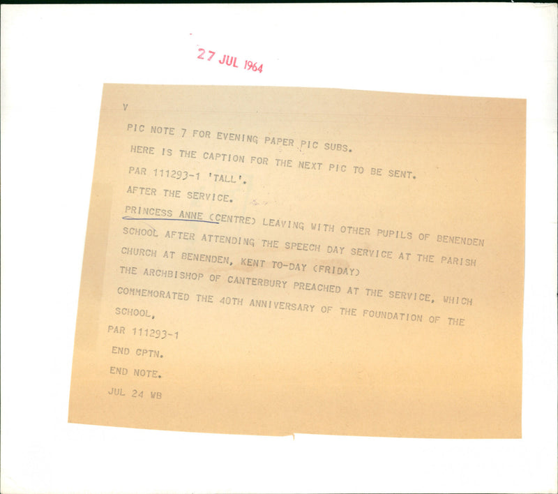 Princess Anne - Vintage Photograph