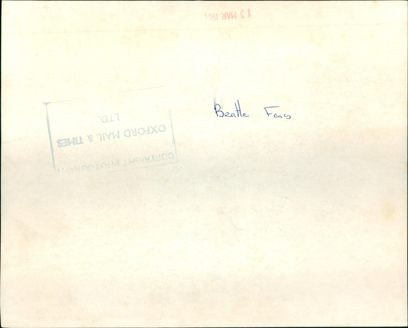 The Beatles Fans - Vintage Photograph