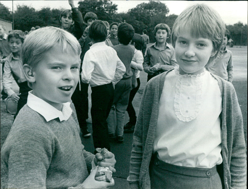 Zoey Whitehouse and Rachel Beevers - Vintage Photograph
