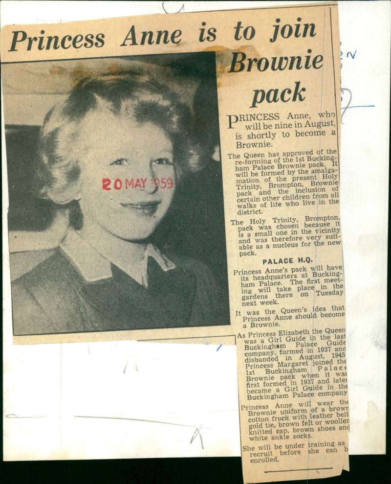 Princess Anne - Vintage Photograph