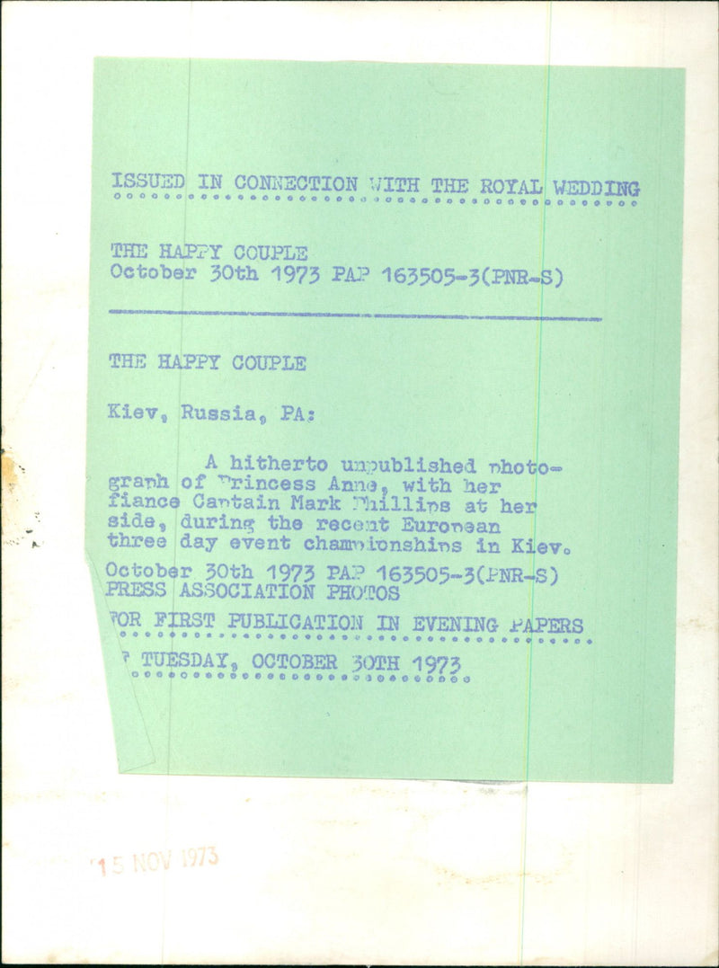 Princess Anne - Vintage Photograph