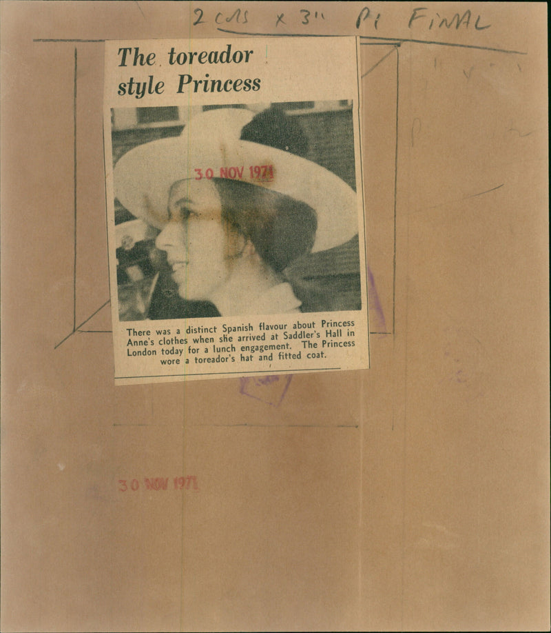 Princess Anne - Vintage Photograph