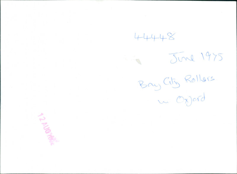 Bay City Rollers - Vintage Photograph