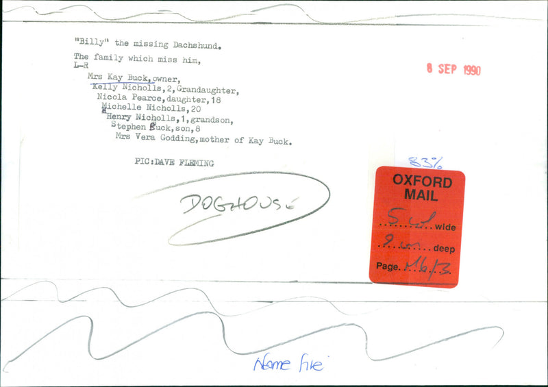 Kay Buck and Family - Vintage Photograph