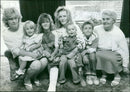 Kay Buck and Family - Vintage Photograph