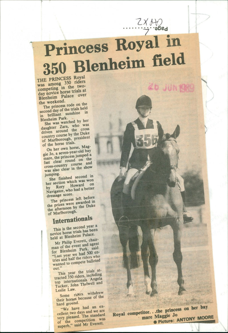 Princess Anne - Vintage Photograph