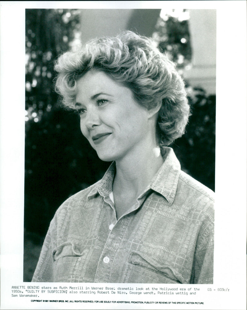 Annette Bening - Vintage Photograph