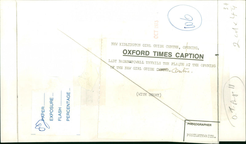 Lady Baden-Powell - Vintage Photograph