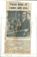 Rev. Roger Beckwith - Vintage Photograph