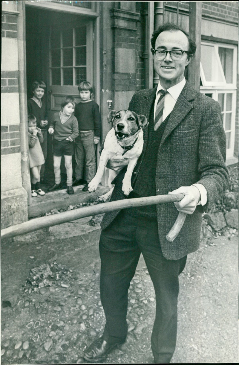 Rev. Roger Beckwith - Vintage Photograph