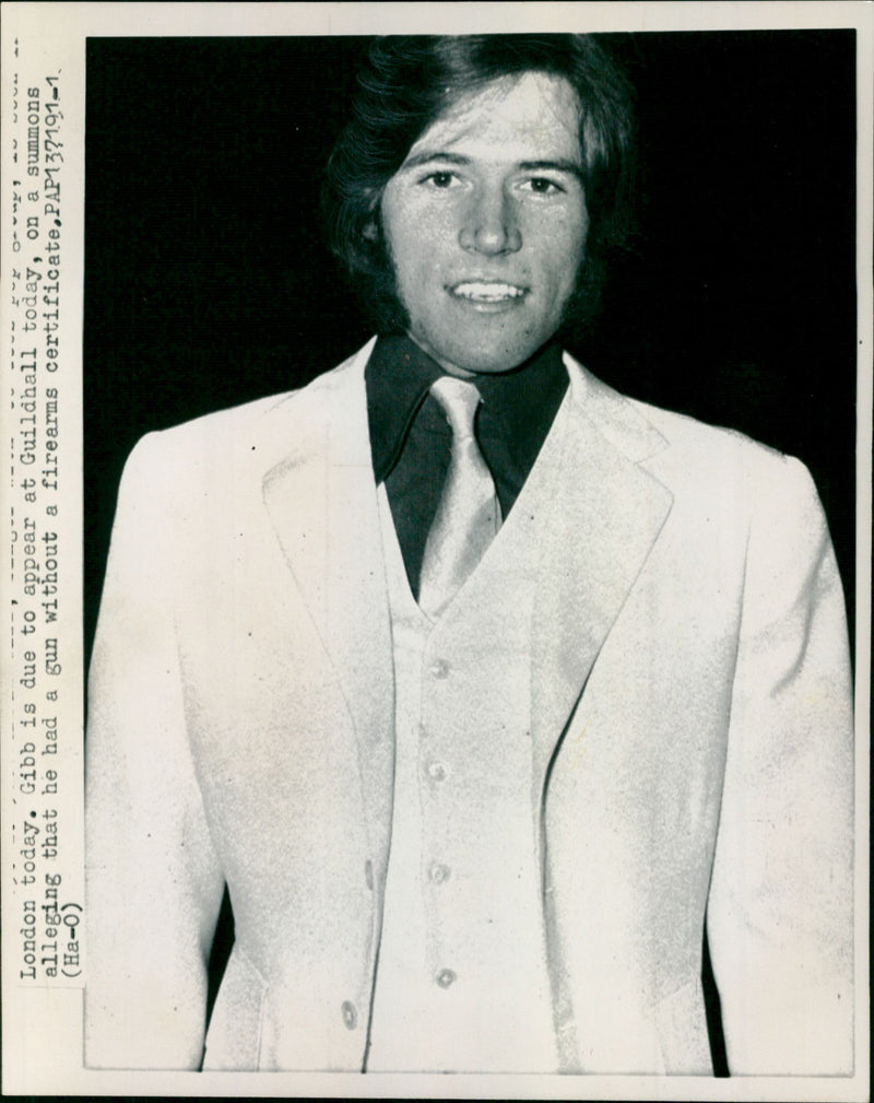 Barry Gibb - Vintage Photograph
