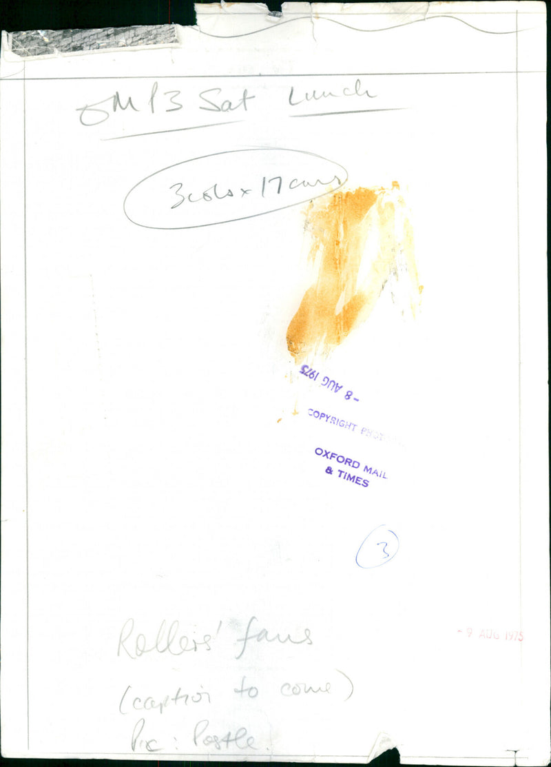 Bay City Rollers - Vintage Photograph