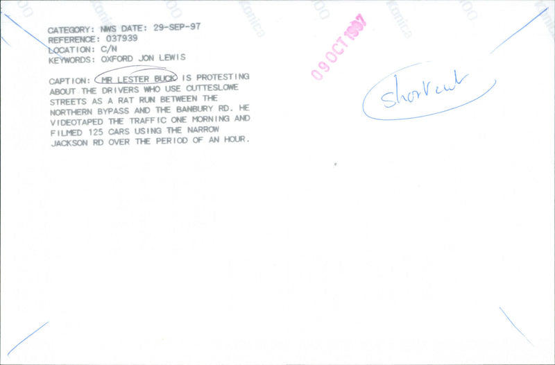 Lester Buck - Vintage Photograph