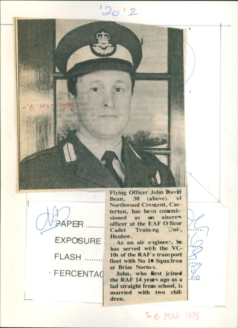 John David Bean - Vintage Photograph