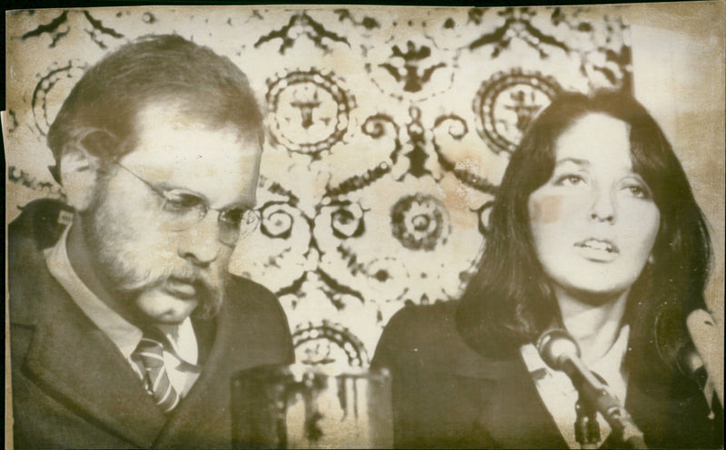 Joan Baez and Dave Harris - Vintage Photograph