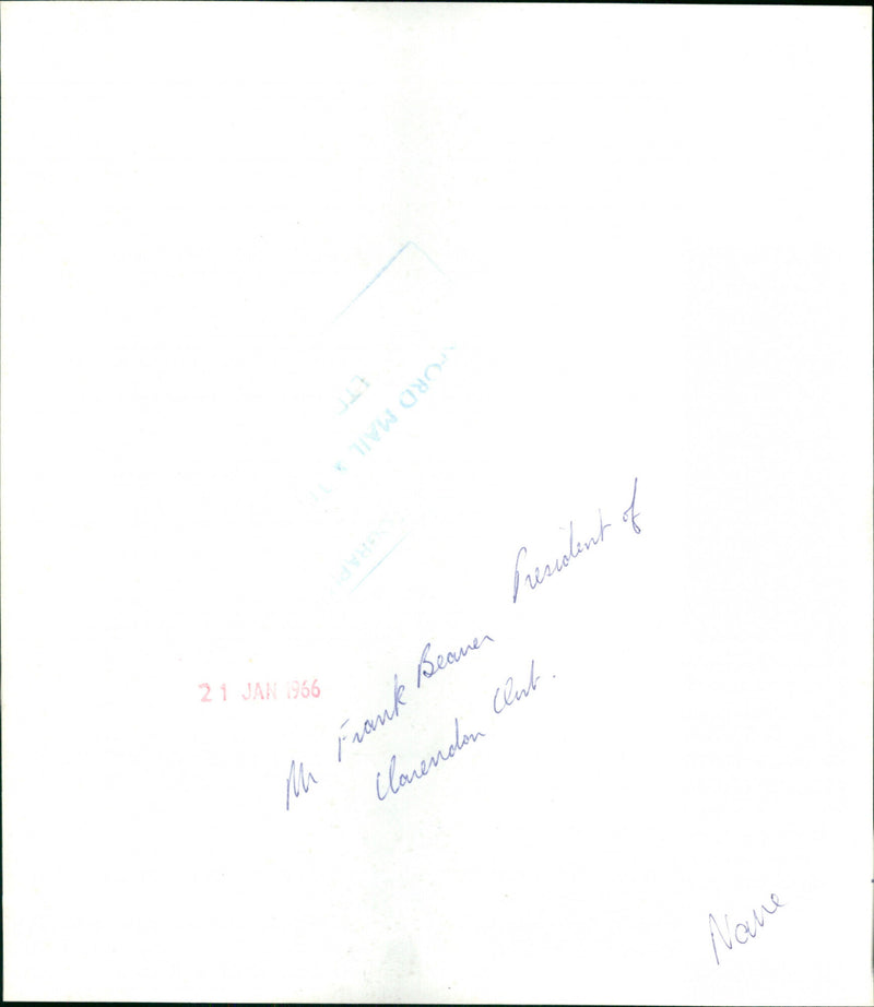 Frank Beaver - Vintage Photograph