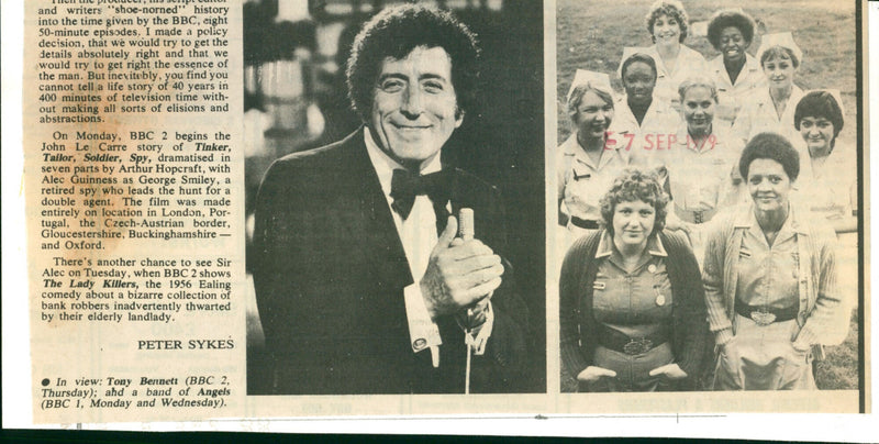 Tony Bennett - Vintage Photograph
