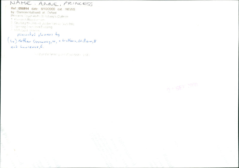 Princess Anne - Vintage Photograph