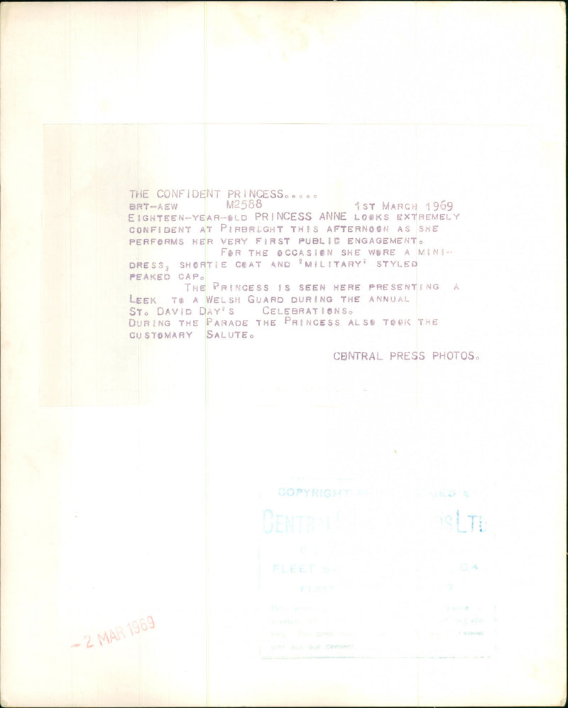 Princess Anne - Vintage Photograph