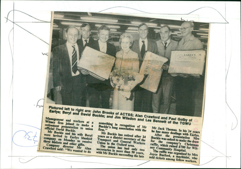 David Buckle - Vintage Photograph