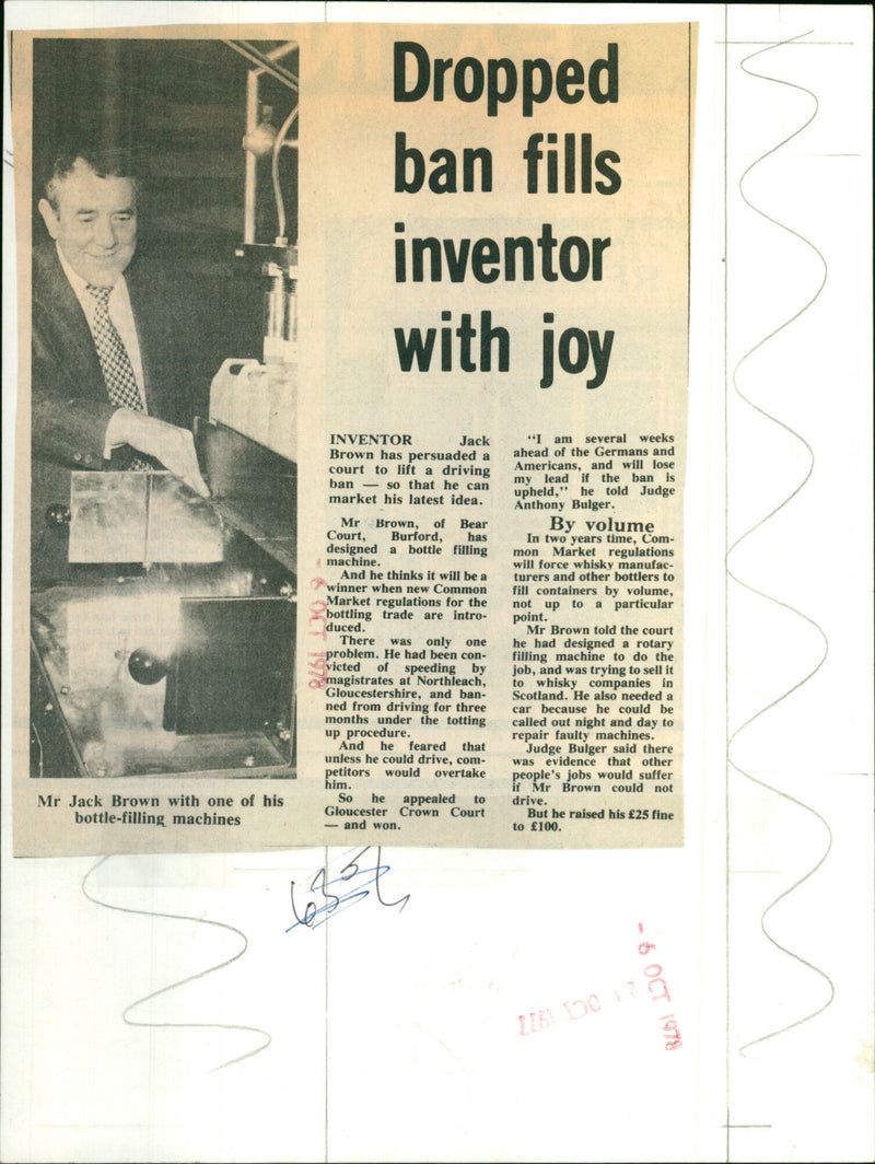 Jack Brown - Vintage Photograph