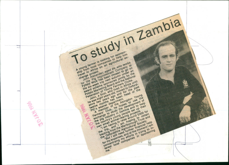 John Alexander - Vintage Photograph