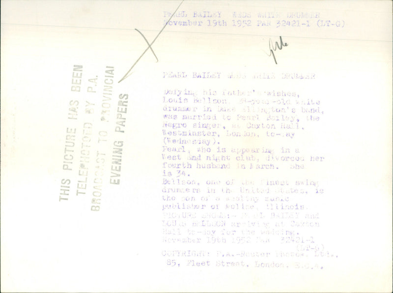 Pearl Bailey - Vintage Photograph