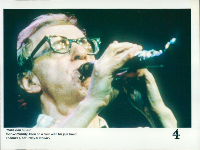 Woody Allen - Vintage Photograph