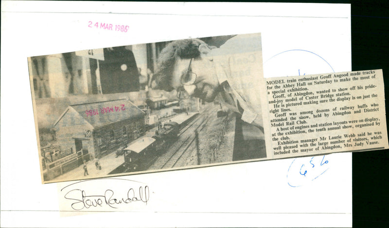 Geoff Angood - Vintage Photograph