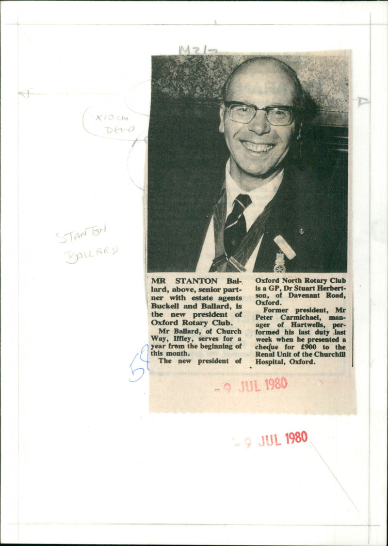 Stanton Ballard - Vintage Photograph