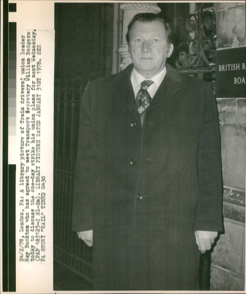 Ray Buckton - Vintage Photograph