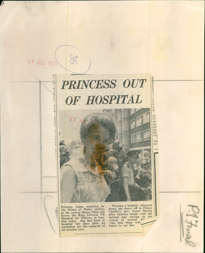 Princess Anne - Vintage Photograph