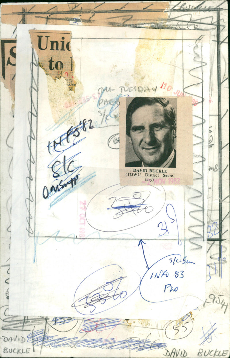 David Buckle - Vintage Photograph