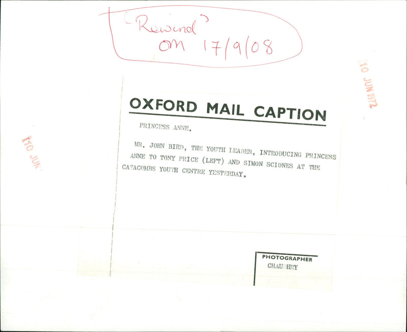 Princess Anne - Vintage Photograph