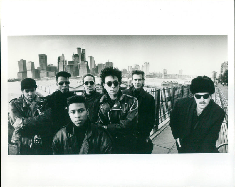 Arthur Baker and The Backbeat Disciples - Vintage Photograph