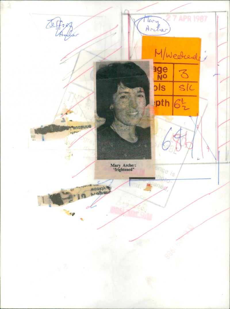 Mary Archer - Vintage Photograph