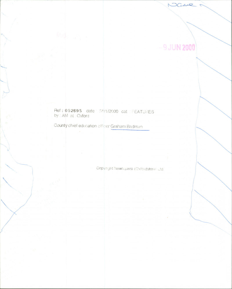 Graham Badman - Vintage Photograph