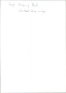 Sgt. Anthony Ball - Vintage Photograph