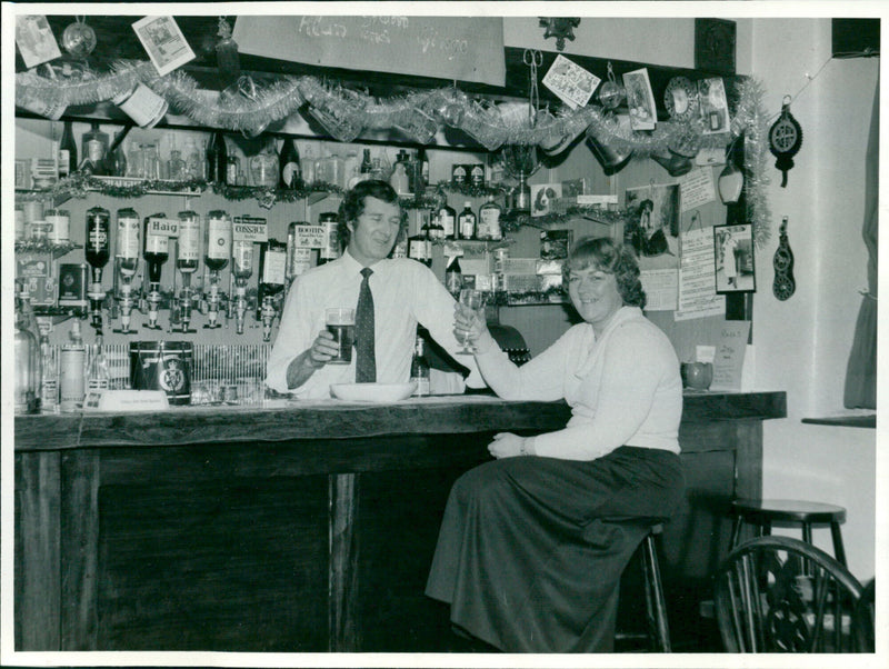 Alan Buckingham and Veronica - Vintage Photograph