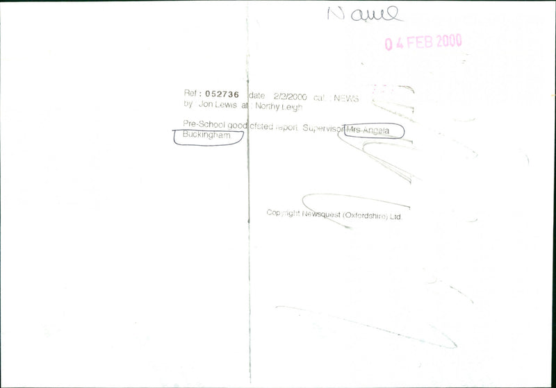 Angela Buckingham - Vintage Photograph