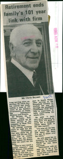 Chris Bryant - Vintage Photograph