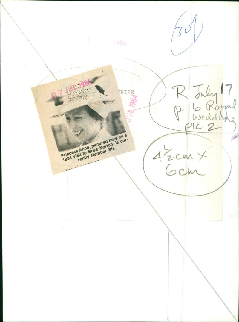 Princess Anne - Vintage Photograph