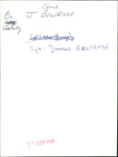 James Belfrage - Vintage Photograph