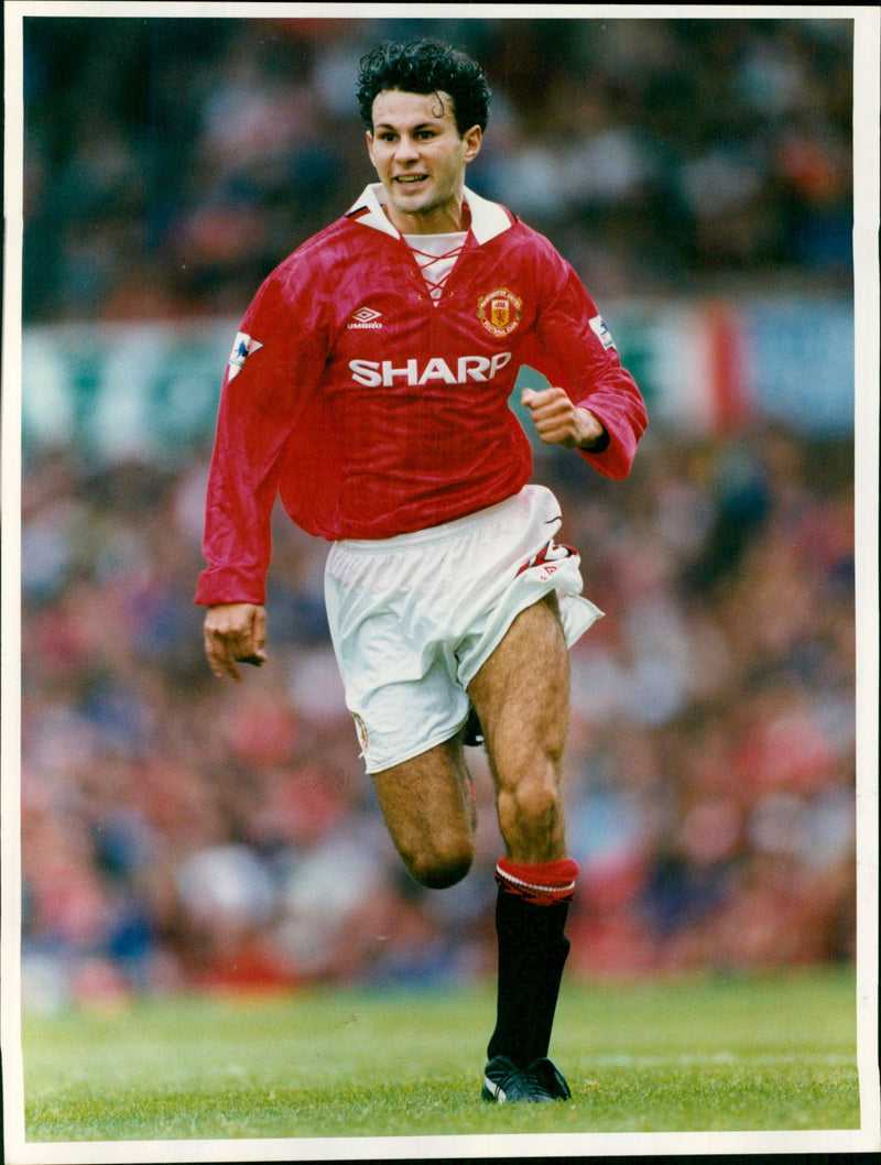 Ryan Giggs - Manchester United - Vintage Photograph